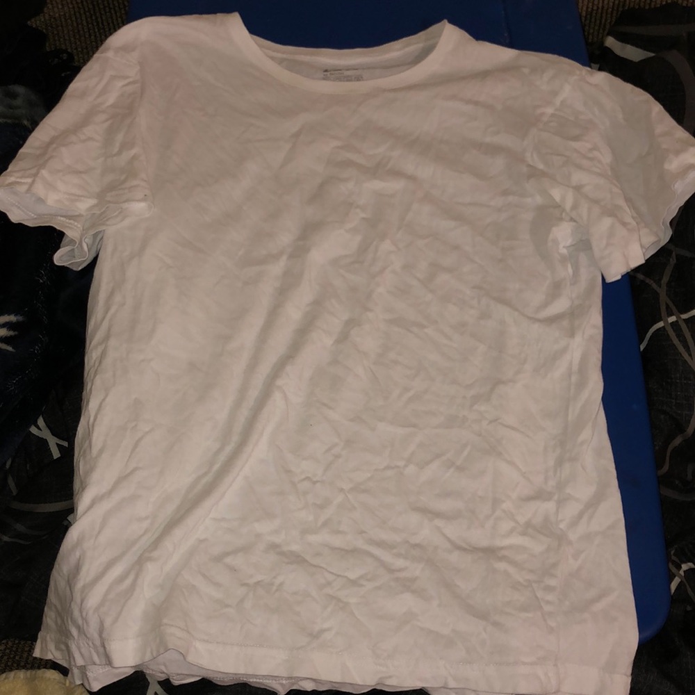 Plain white shirt